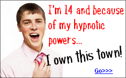 Click to learn my hypnosis powers!